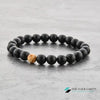 TCC™ Picture Jasper & Matt Onyx Stone Couple Bracelet